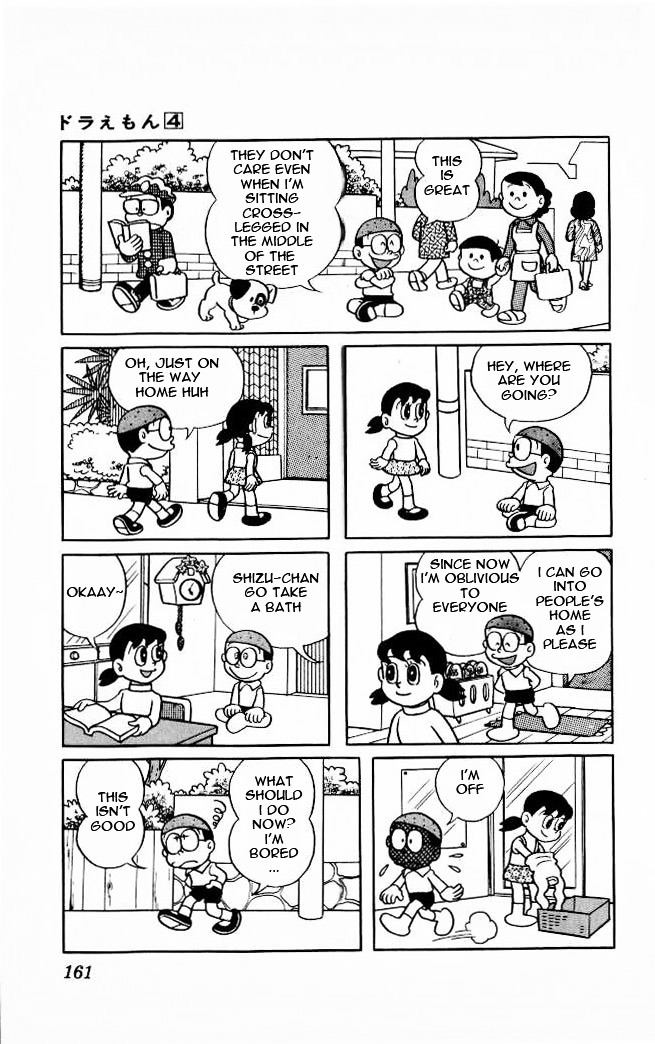 Doraemon Chapter 68 page 5 - Chapter 68 : Pebble Hat