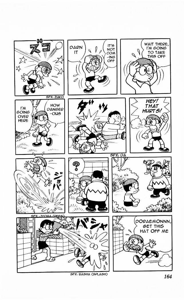 Doraemon Chapter 68 page 8 - Chapter 68 : Pebble Hat