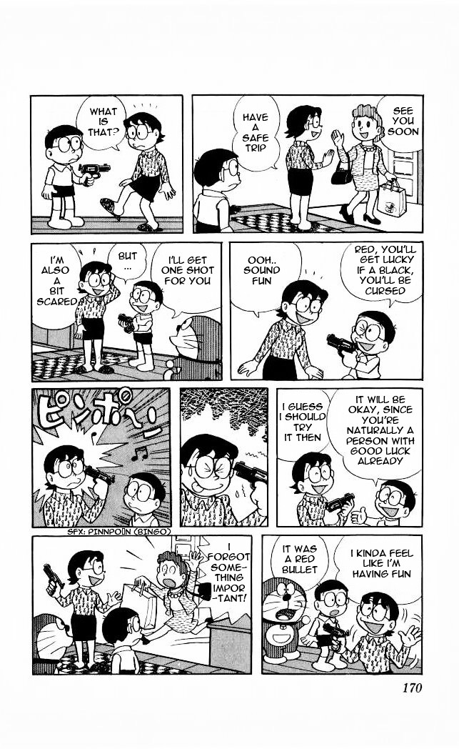 Doraemon Chapter 69 page 4 - Chapter 69 : Lucky Gun