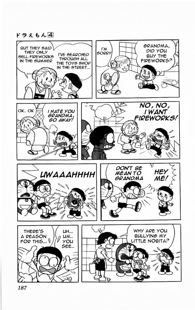 Doraemon Chapter 70 page 11 - Chapter 70 : Memories of Grandma