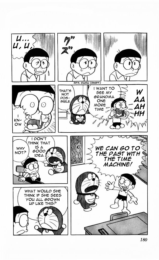 Doraemon Chapter 70 page 4 - Chapter 70 : Memories of Grandma