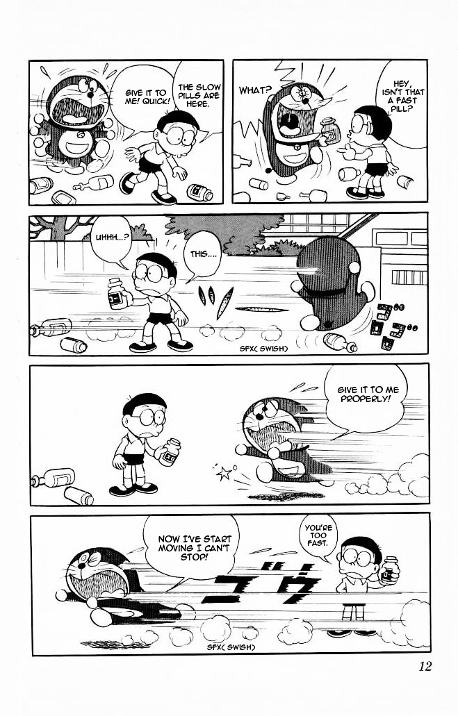Doraemon Chapter 71 page 11 - Chapter 71 : Too Fast, Too Slow