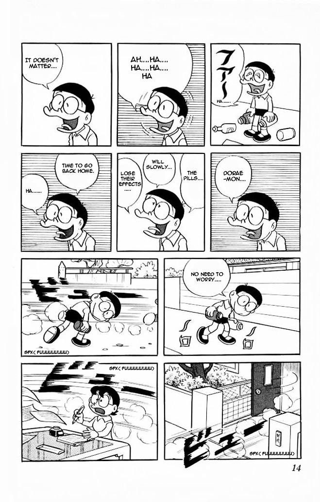 Doraemon Chapter 71 page 13 - Chapter 71 : Too Fast, Too Slow