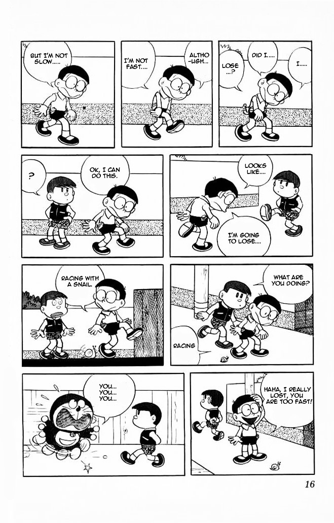 Doraemon Chapter 71 page 15 - Chapter 71 : Too Fast, Too Slow