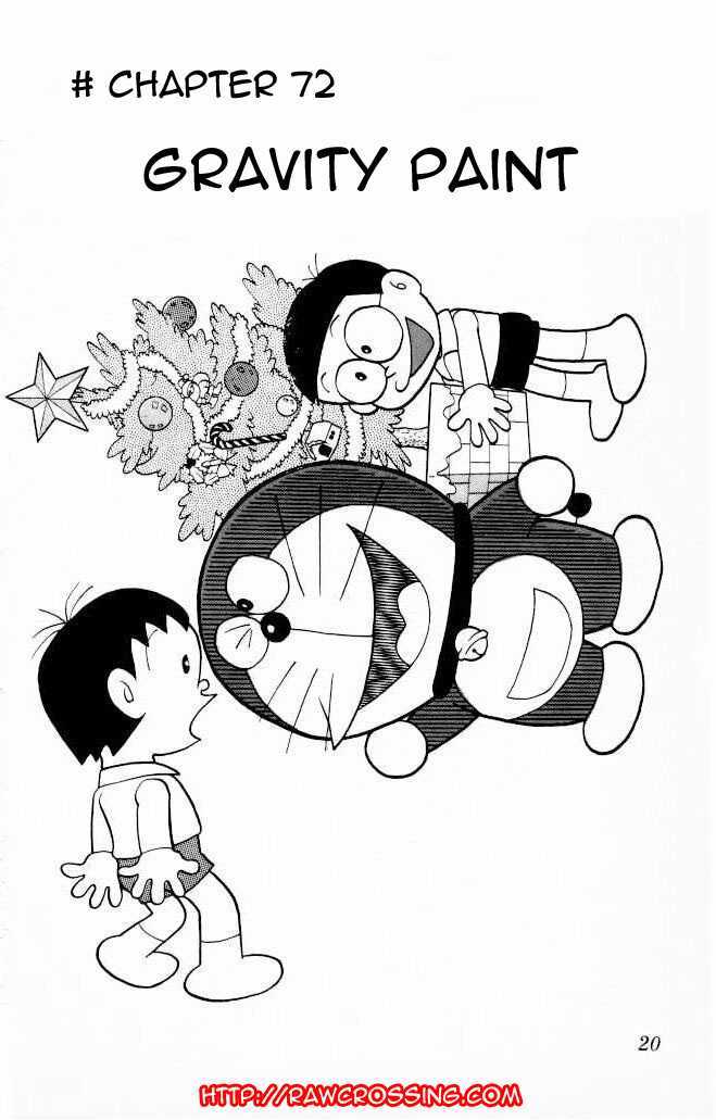 Doraemon Chapter 72 page 1 - Chapter 72 : Gravity Paint