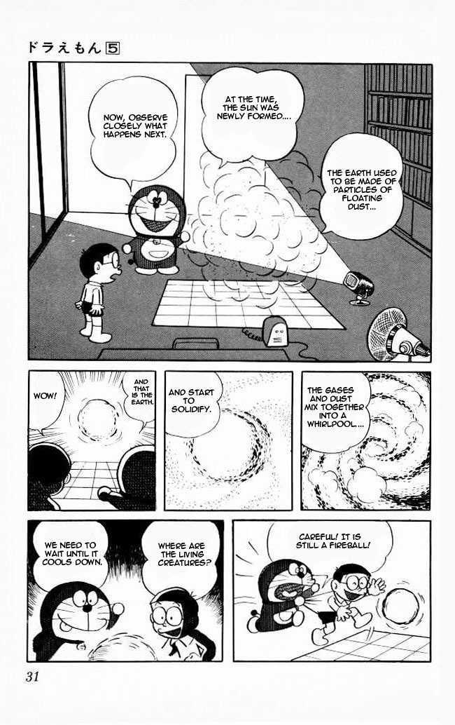 Doraemon Chapter 73 page 6 - Chapter 73 : The Earth Creation Kit