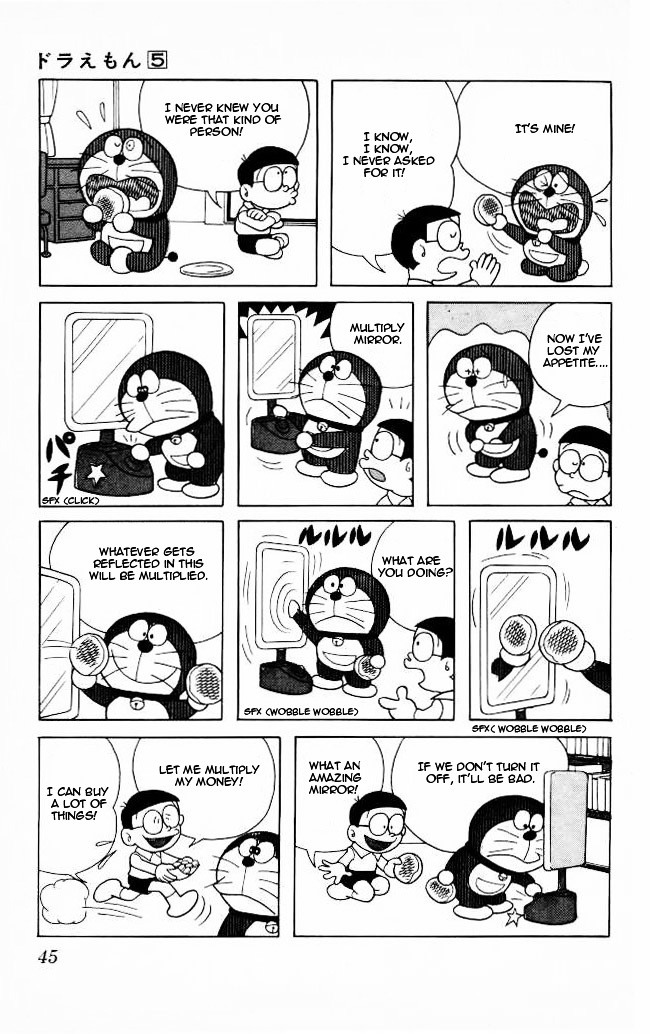 Doraemon Chapter 74 page 4 - Chapter 74 : Nobita in the mirror
