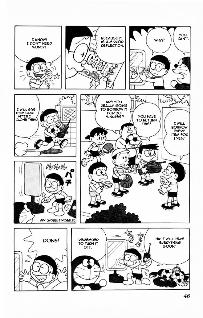 Doraemon Chapter 74 page 5 - Chapter 74 : Nobita in the mirror