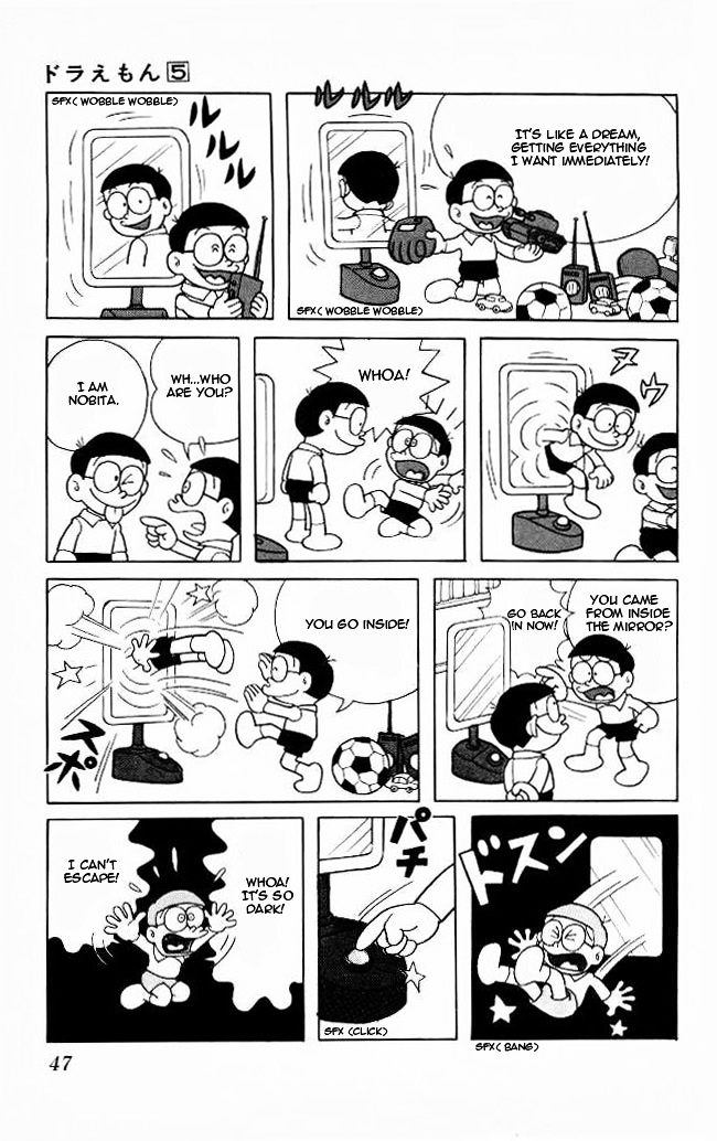 Doraemon Chapter 74 page 6 - Chapter 74 : Nobita in the mirror
