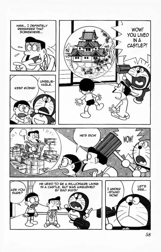 Doraemon Chapter 75 page 10 - Chapter 75 : The Memory Hammer