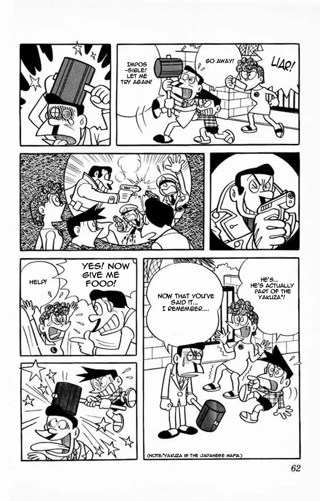 Doraemon Chapter 75 page 14 - Chapter 75 : The Memory Hammer