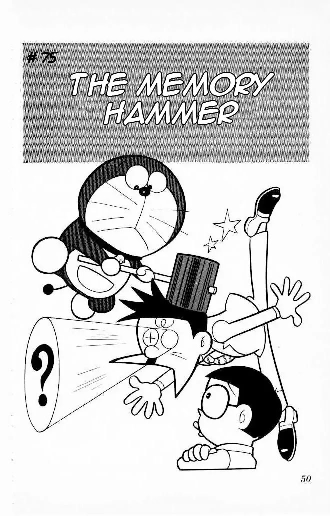 Doraemon Chapter 75 page 2 - Chapter 75 : The Memory Hammer