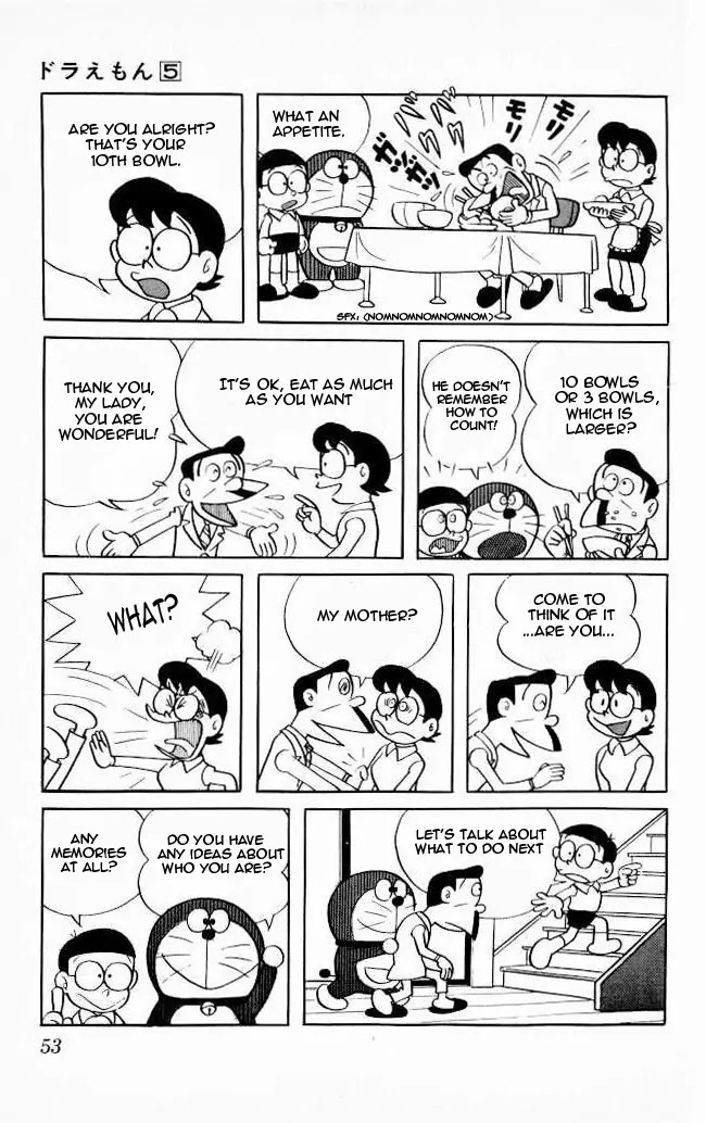 Doraemon Chapter 75 page 5 - Chapter 75 : The Memory Hammer