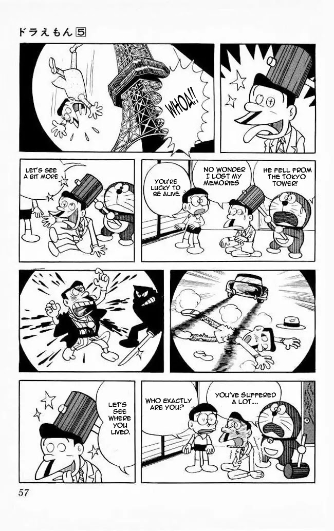 Doraemon Chapter 75 page 9 - Chapter 75 : The Memory Hammer