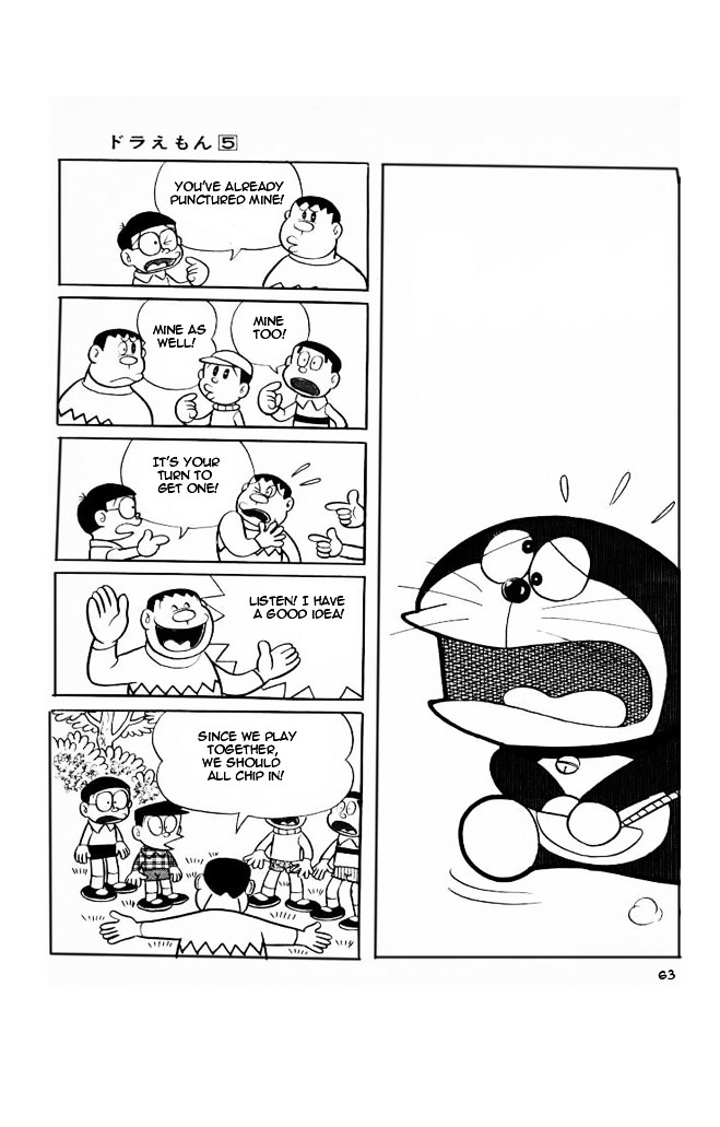 Doraemon Chapter 76 page 3 - Chapter 76 : The Super Money Can