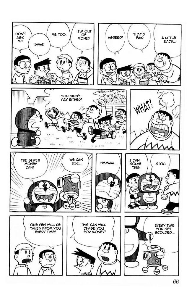 Doraemon Chapter 76 page 4 - Chapter 76 : The Super Money Can