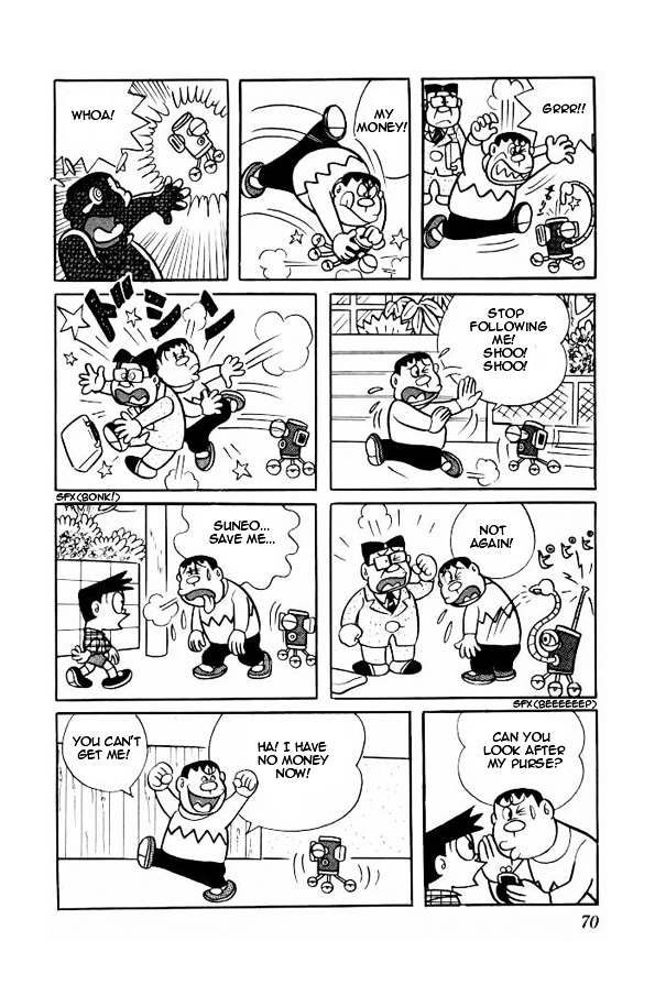 Doraemon Chapter 76 page 8 - Chapter 76 : The Super Money Can