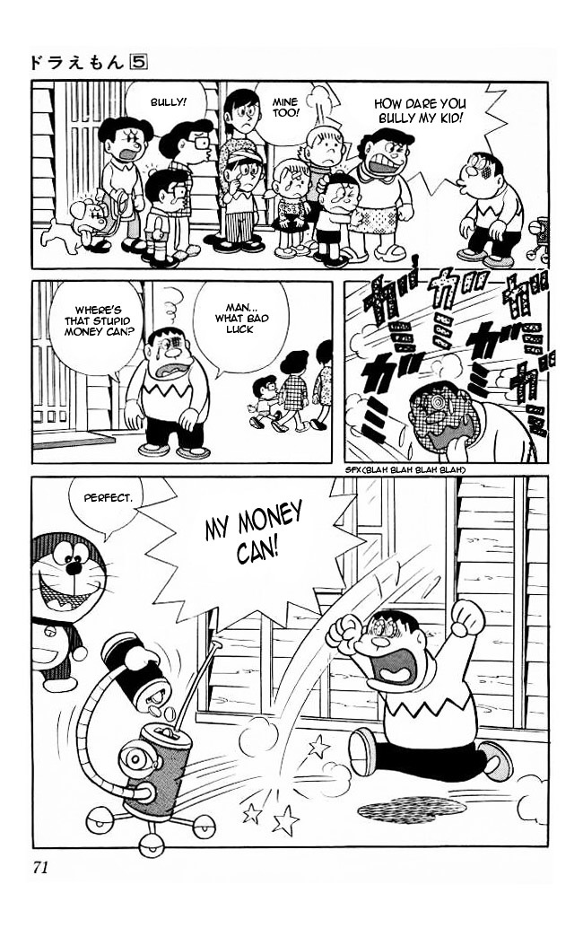 Doraemon Chapter 76 page 9 - Chapter 76 : The Super Money Can