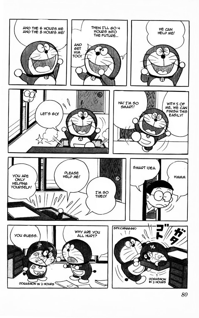 Doraemon Chapter 77 page 10 - Chapter 77 : The Five Doraemons