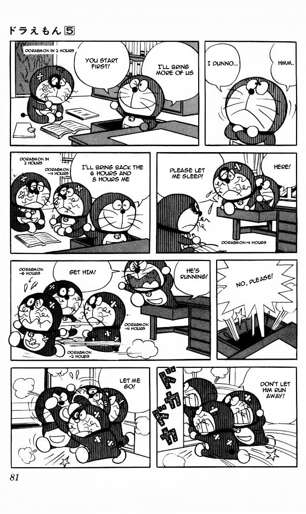Doraemon Chapter 77 page 11 - Chapter 77 : The Five Doraemons