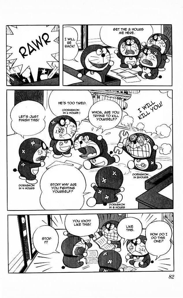 Doraemon Chapter 77 page 12 - Chapter 77 : The Five Doraemons