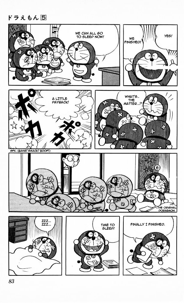 Doraemon Chapter 77 page 13 - Chapter 77 : The Five Doraemons