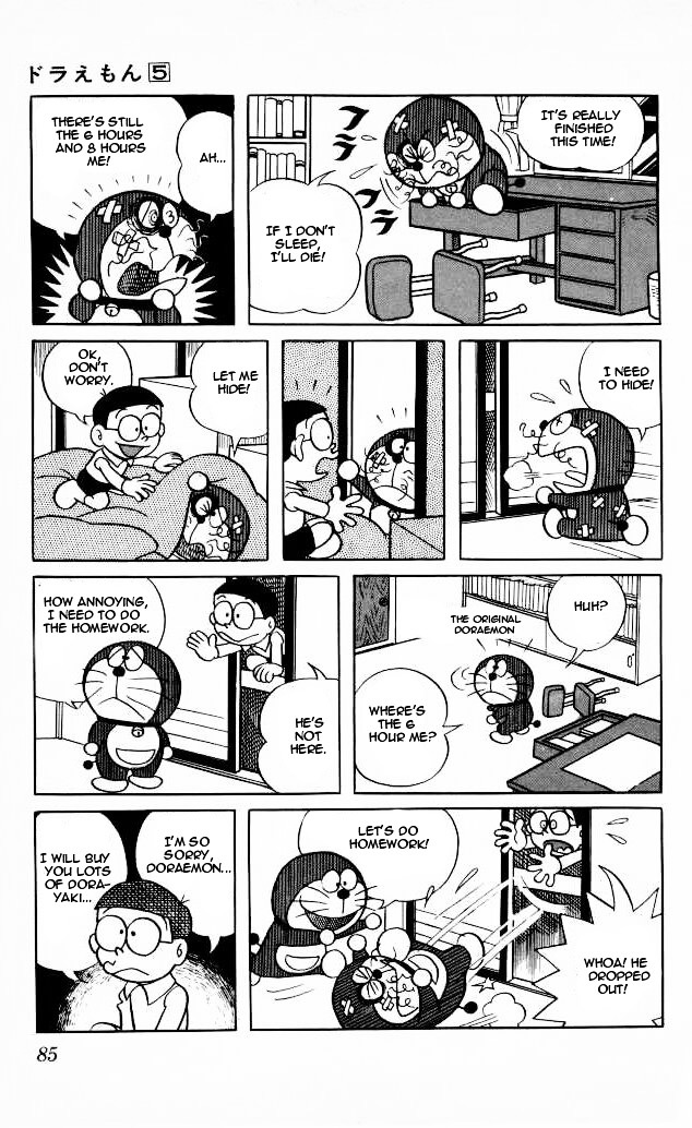 Doraemon Chapter 77 page 15 - Chapter 77 : The Five Doraemons
