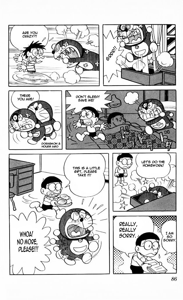 Doraemon Chapter 77 page 16 - Chapter 77 : The Five Doraemons