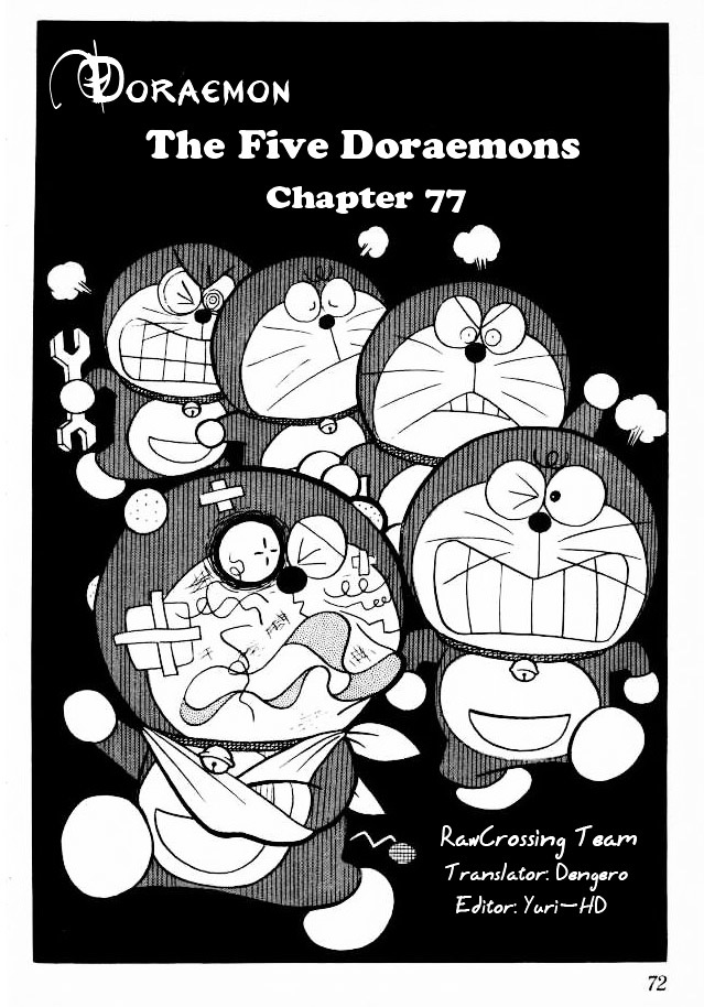 Doraemon Chapter 77 page 2 - Chapter 77 : The Five Doraemons