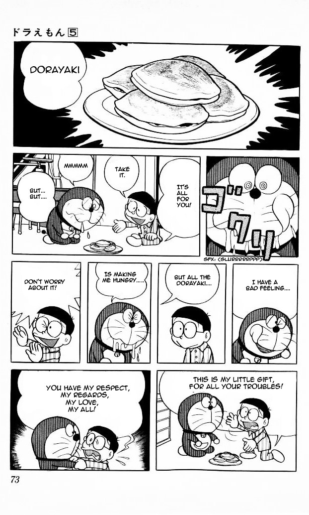 Doraemon Chapter 77 page 3 - Chapter 77 : The Five Doraemons
