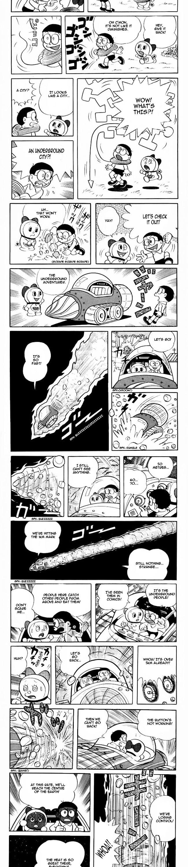 Doraemon Chapter 79 page 3 - Chapter 79 : The Underground Adventure