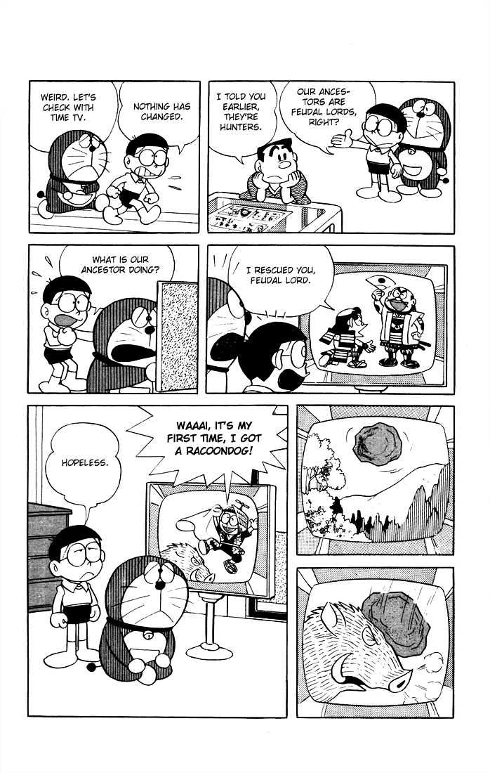 Doraemon Chapter 8 page 17 - Chapter 8 : Chin Up To The Ancestors