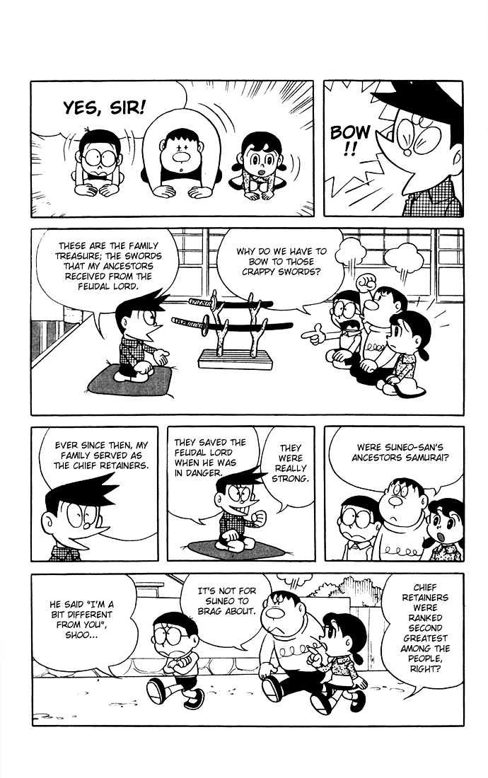 Doraemon Chapter 8 page 3 - Chapter 8 : Chin Up To The Ancestors