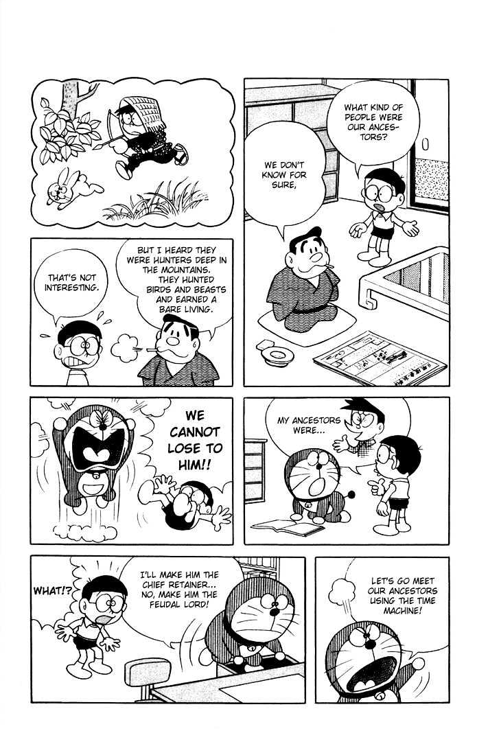 Doraemon Chapter 8 page 4 - Chapter 8 : Chin Up To The Ancestors