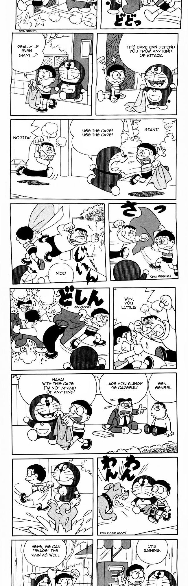 Doraemon Chapter 80 page 2 - Chapter 80 : The Cape of Evasion