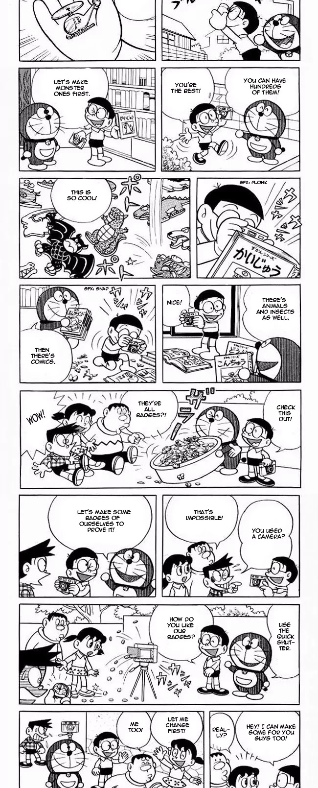 Doraemon Chapter 81 page 2 - Chapter 81 : Let's Make Badges!