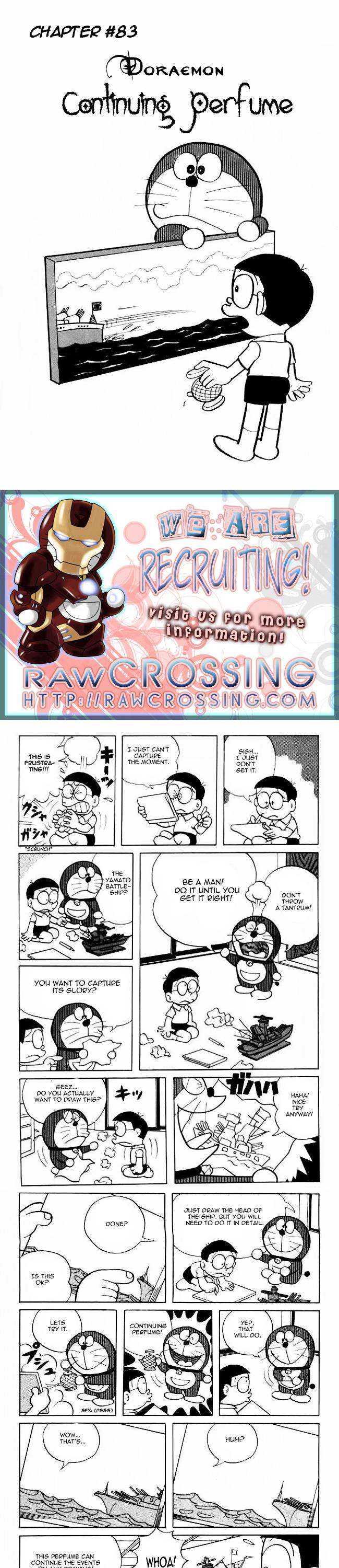 Doraemon Chapter 83 page 1 - Chapter 83 : Continuing Perfume