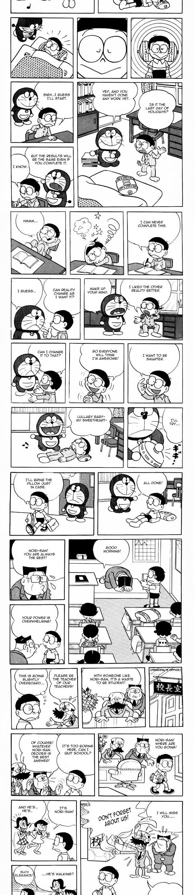 Doraemon Chapter 84 page 3 - Chapter 84 : The Reality Pillow