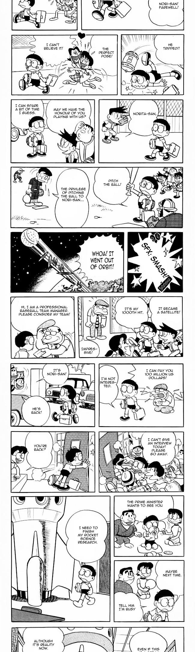Doraemon Chapter 84 page 4 - Chapter 84 : The Reality Pillow