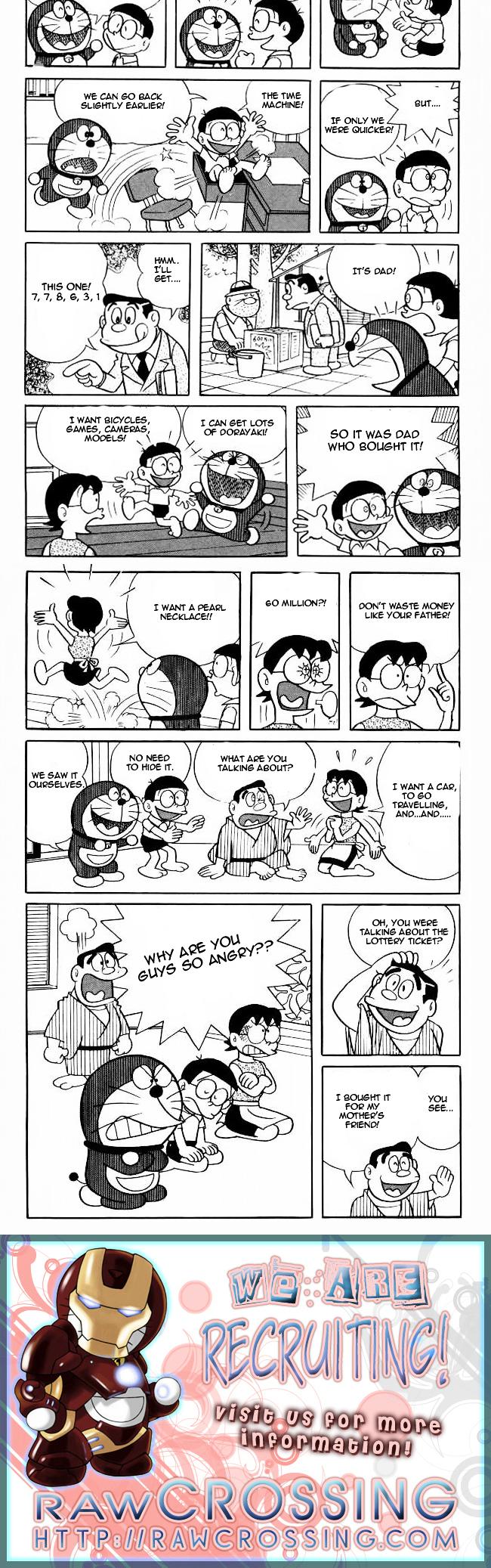 Doraemon Chapter 86 page 3 - Chapter 86 : The Winning Lottery Ticket
