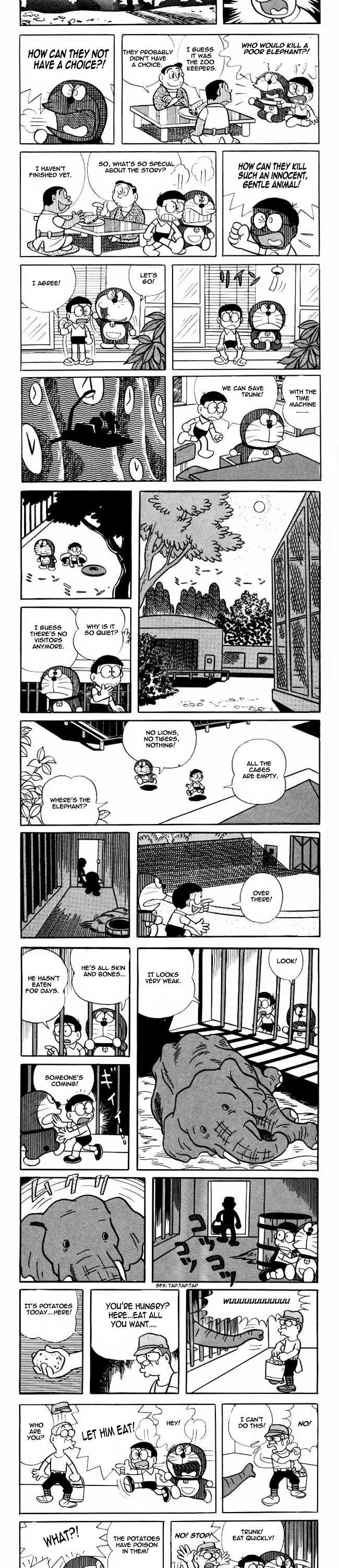 Doraemon Chapter 88 page 2 - Chapter 88 : Uncle and His Elephant