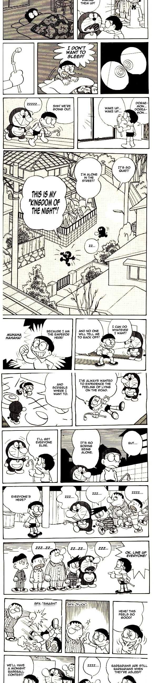 Doraemon Chapter 89 page 3 - Chapter 89 : The Emperor of the Night
