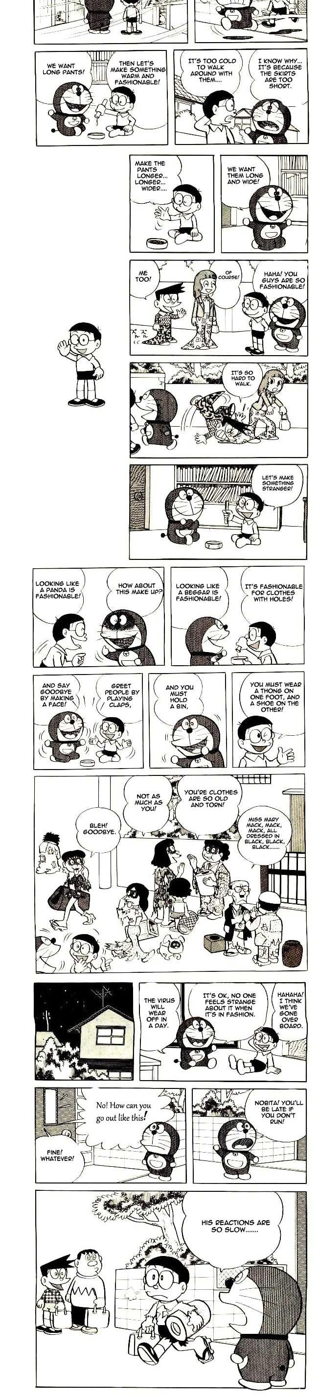 Doraemon Chapter 90 page 3 - Chapter 90 : The Fashion Virus