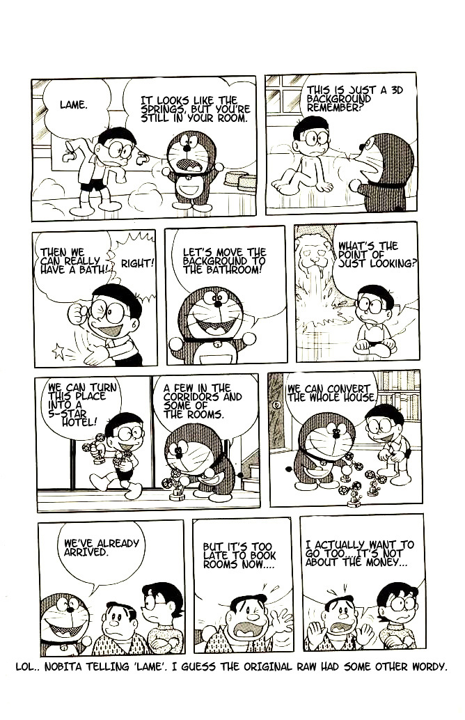Doraemon Chapter 91 page 4 - Chapter 91 : The Dream Holiday