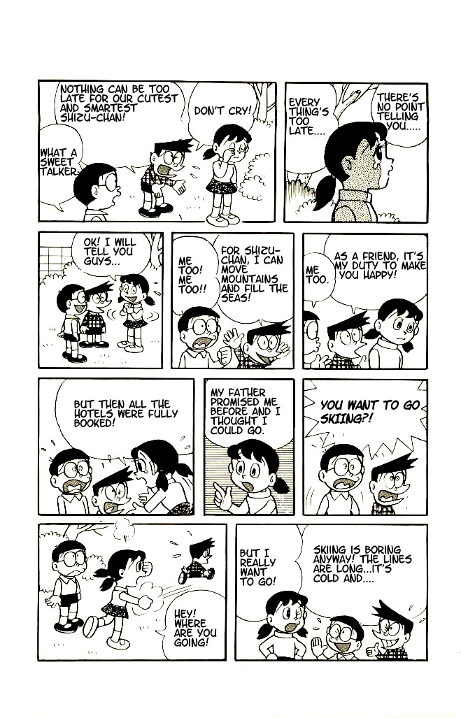 Doraemon Chapter 92 page 2 - Chapter 92 : The Model Snow Mountain