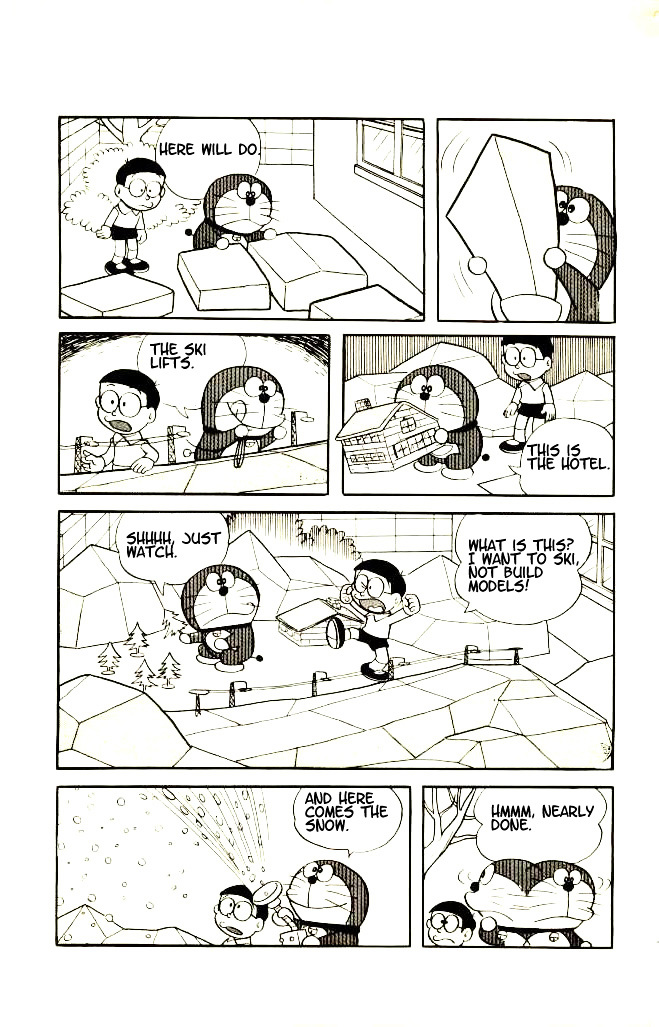 Doraemon Chapter 92 page 4 - Chapter 92 : The Model Snow Mountain