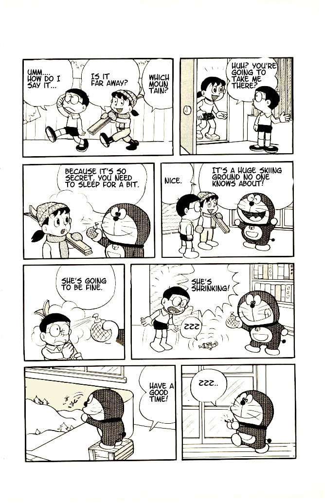 Doraemon Chapter 92 page 5 - Chapter 92 : The Model Snow Mountain
