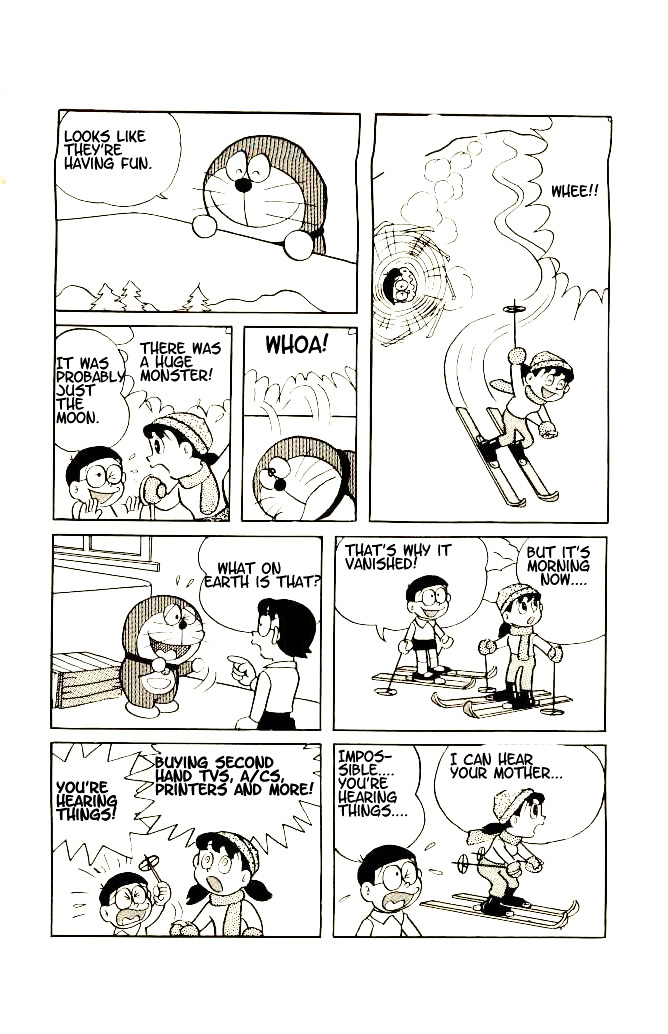 Doraemon Chapter 92 page 7 - Chapter 92 : The Model Snow Mountain