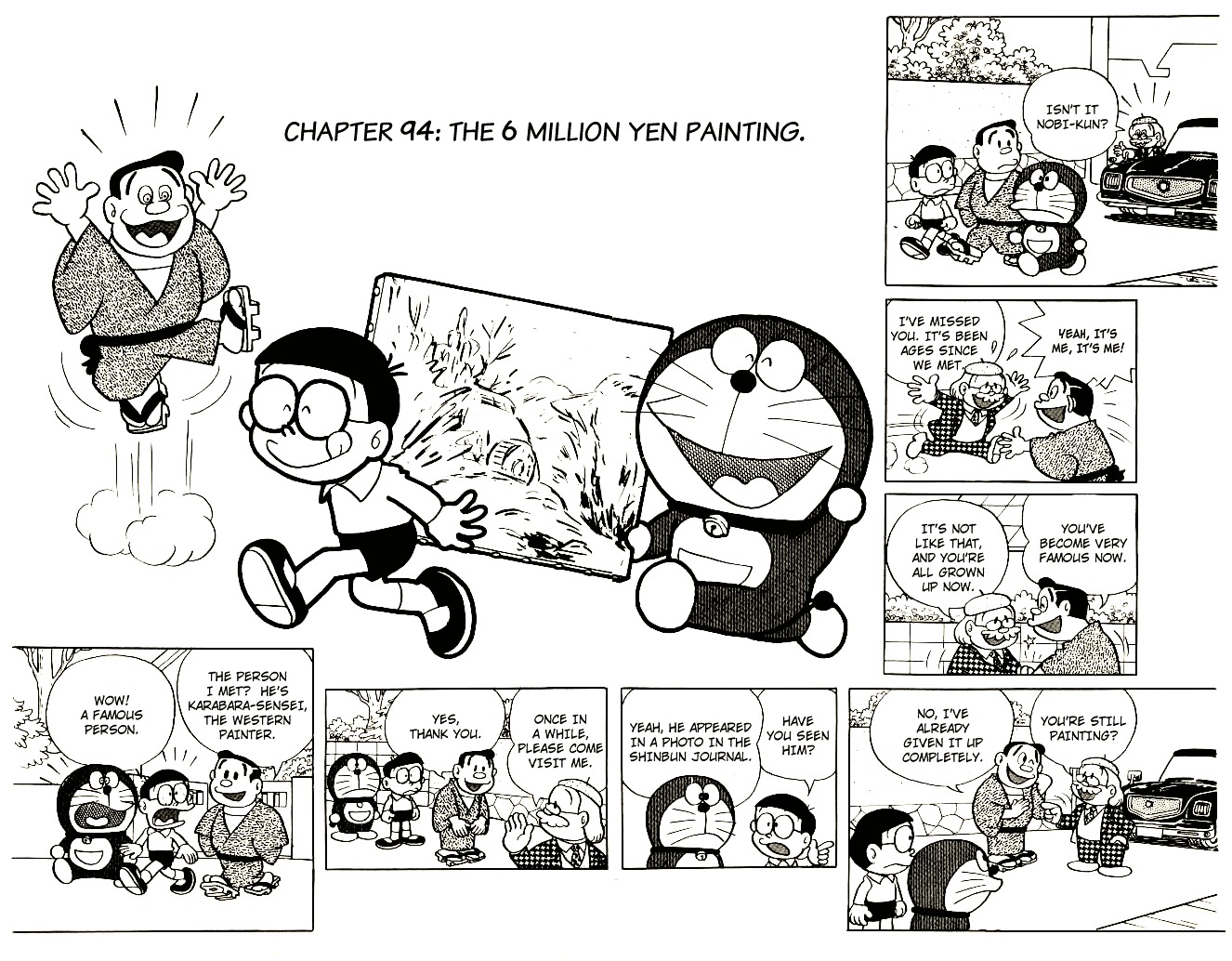 Doraemon Chapter 94 page 2 - Chapter 94 : The 6 Million Yen Painting