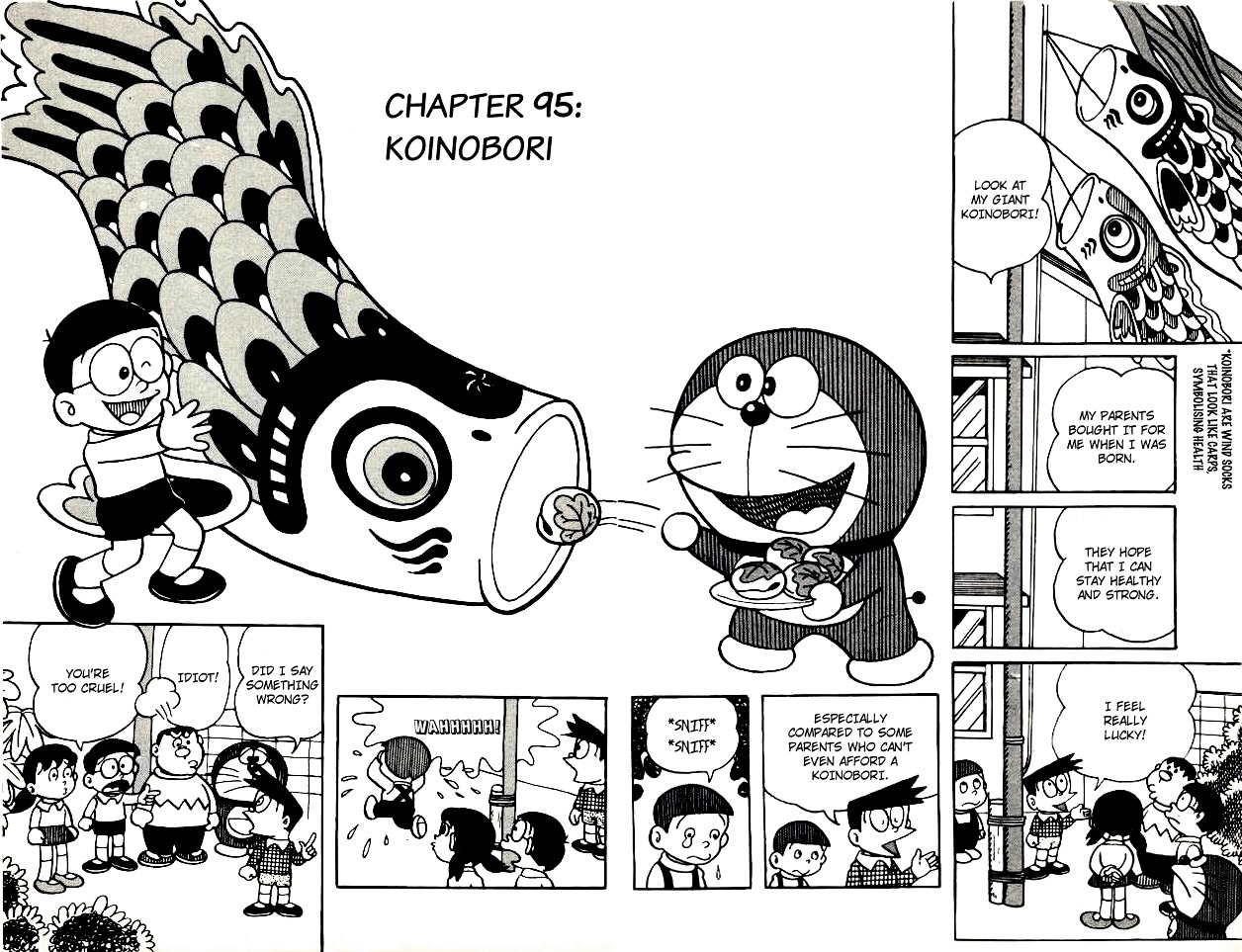 Doraemon Chapter 95 page 1 - Chapter 95 : Koinobori